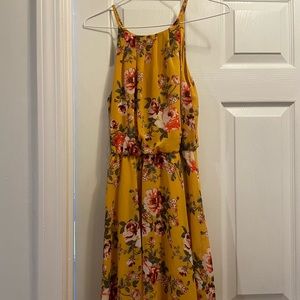 Fall Transition Mustard Color Dress